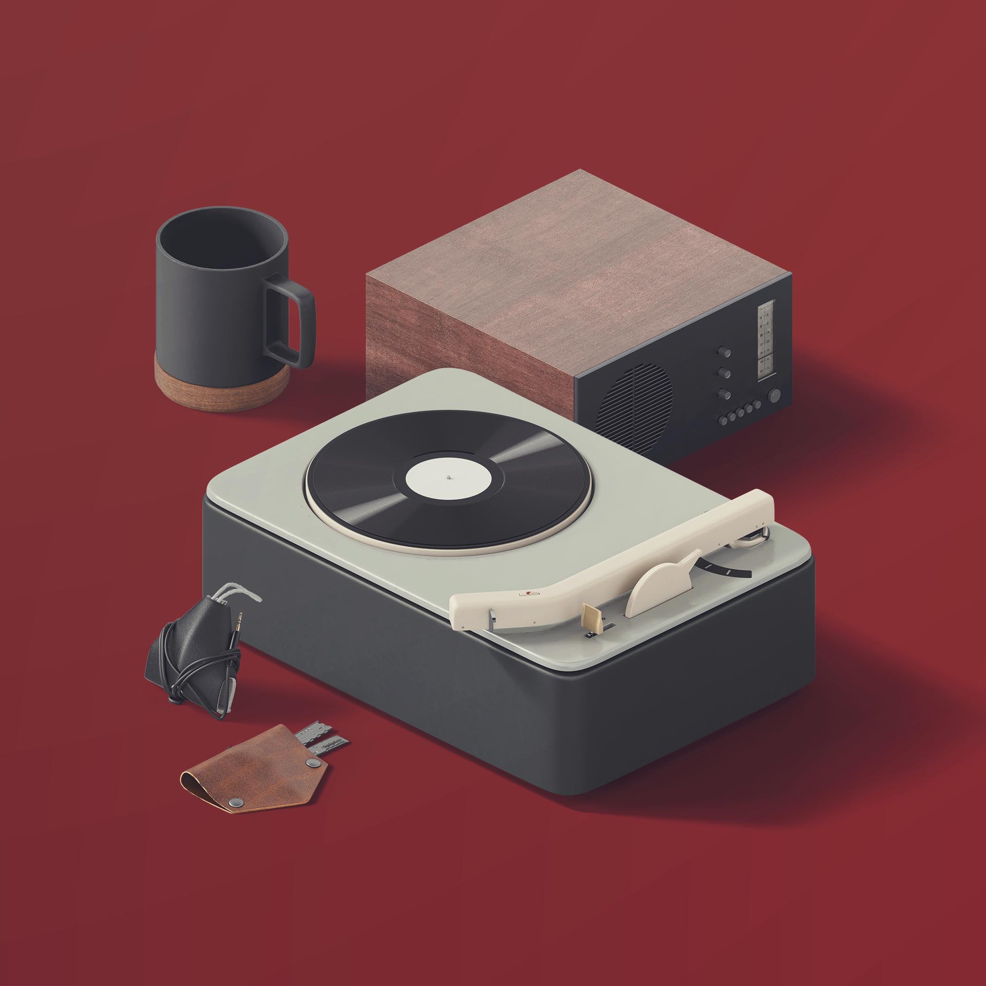 Turntable 3D